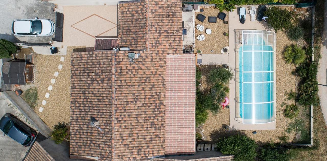 Philippe & Marie, A Louer Petite Chambre Chez L'Habitant Avec Terrasse Dans Villa, Au Pied Du Luberon Кюкюрон Екстер'єр фото